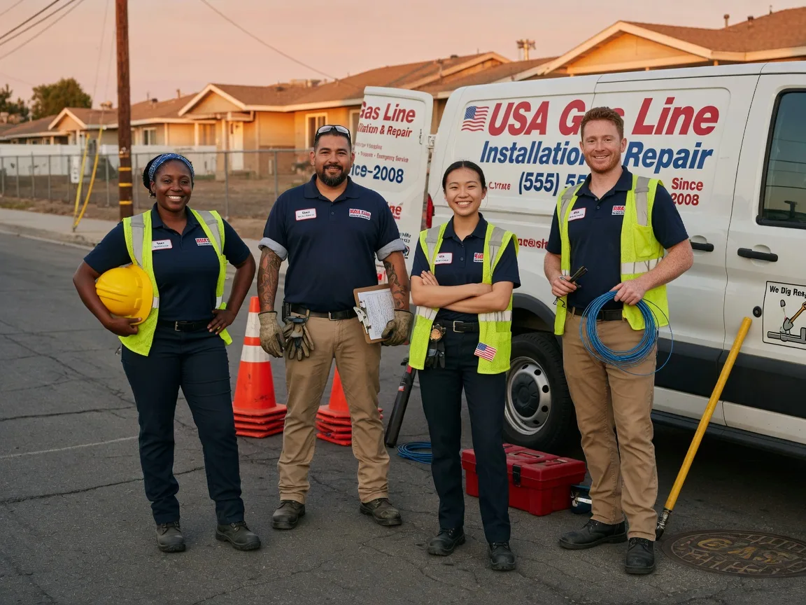 Gas Line Installation company in Reading, KS